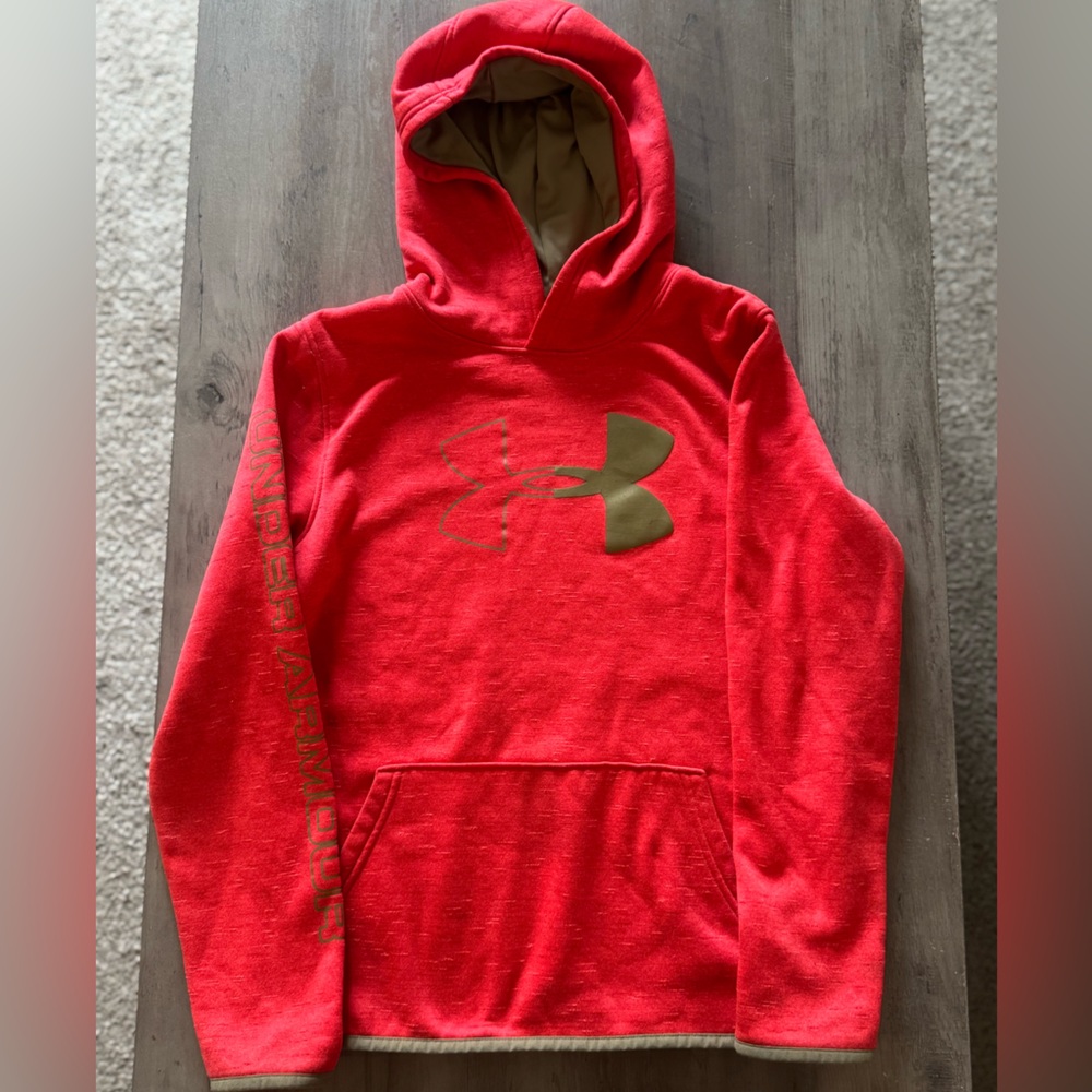 Under Armour Red/Orange Hoodie